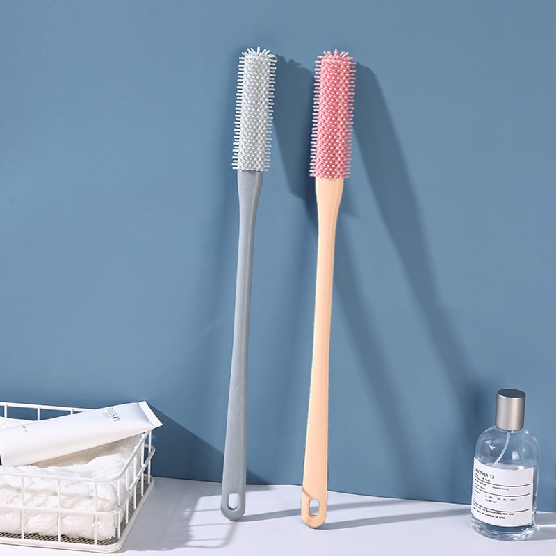 🔥(2PCS/ SET) Long Handled Silicone Toe Crevice Cleaning Brush & Exfoliating Brush
